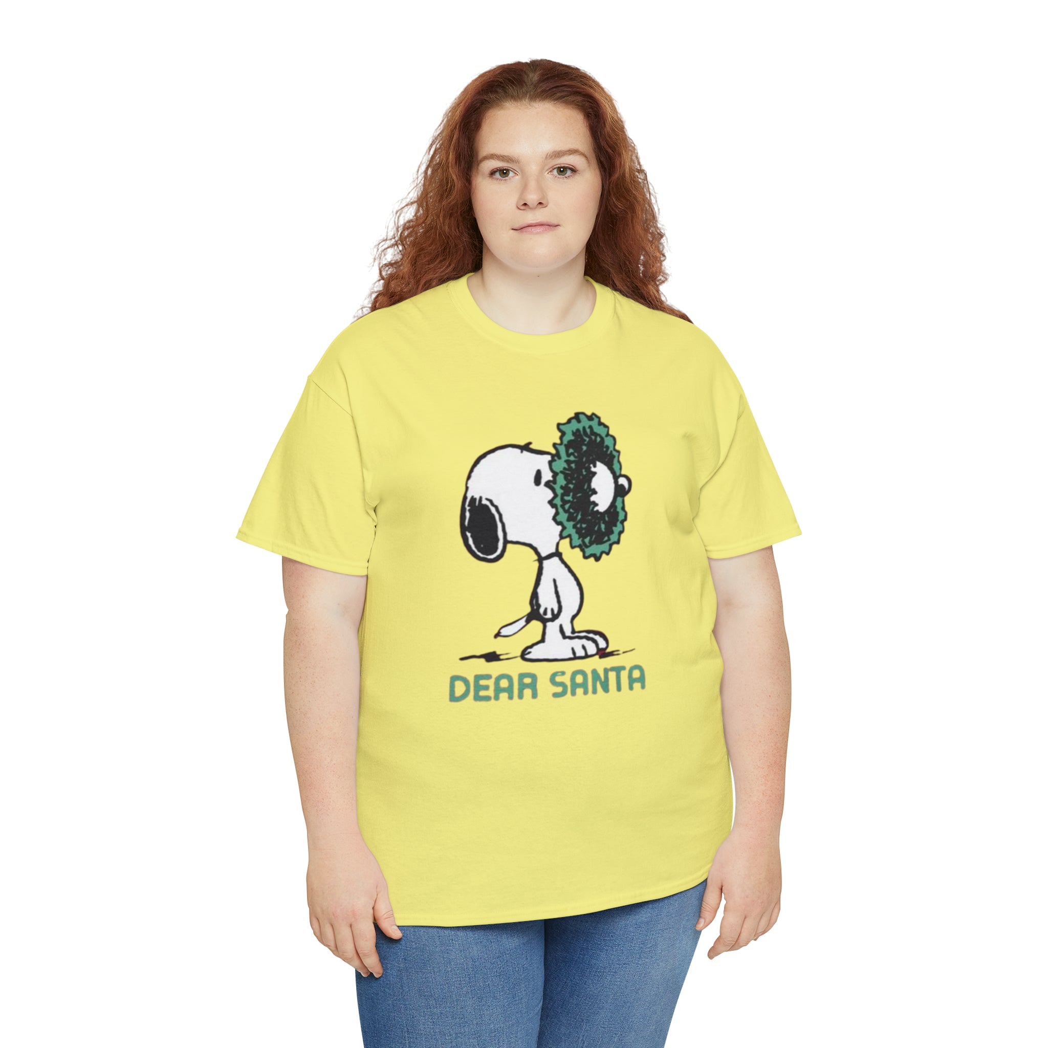 Snoopy- Unisex Heavy Cotton T-Shirt - Creations by Chris and Carlos